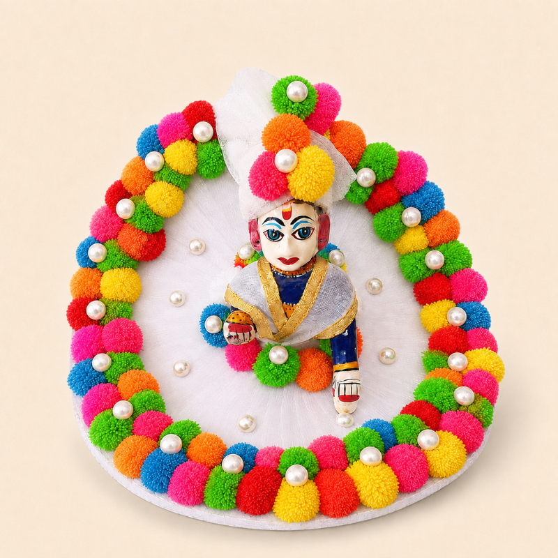 Janmashtami Laddu Gopal Poshak | Beautiful Festive Kanha Ji Dress for Krishna Shringar