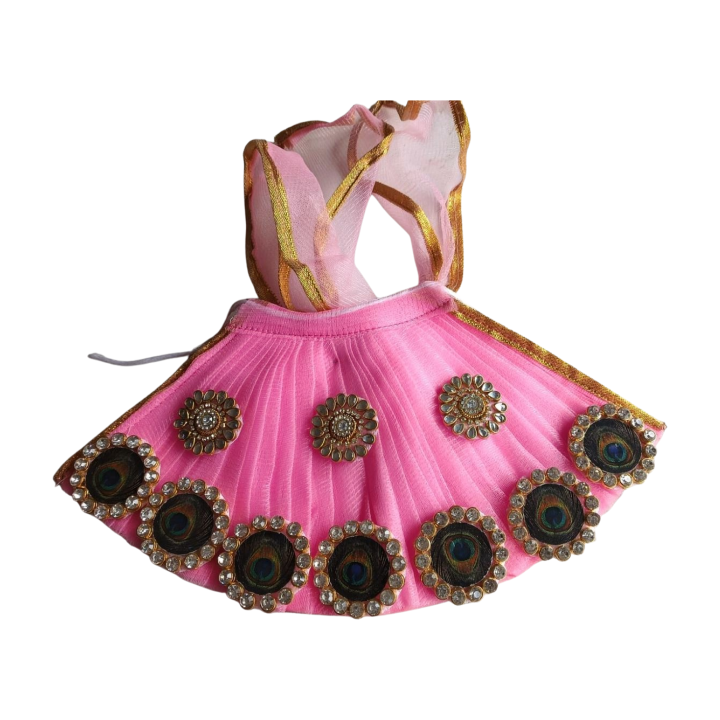 Pink Mata Rani Fancy Dress
