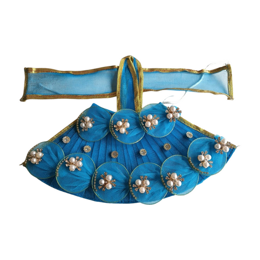 Mata Rani Navratri Dress Light Blue Free Chauli Chunri