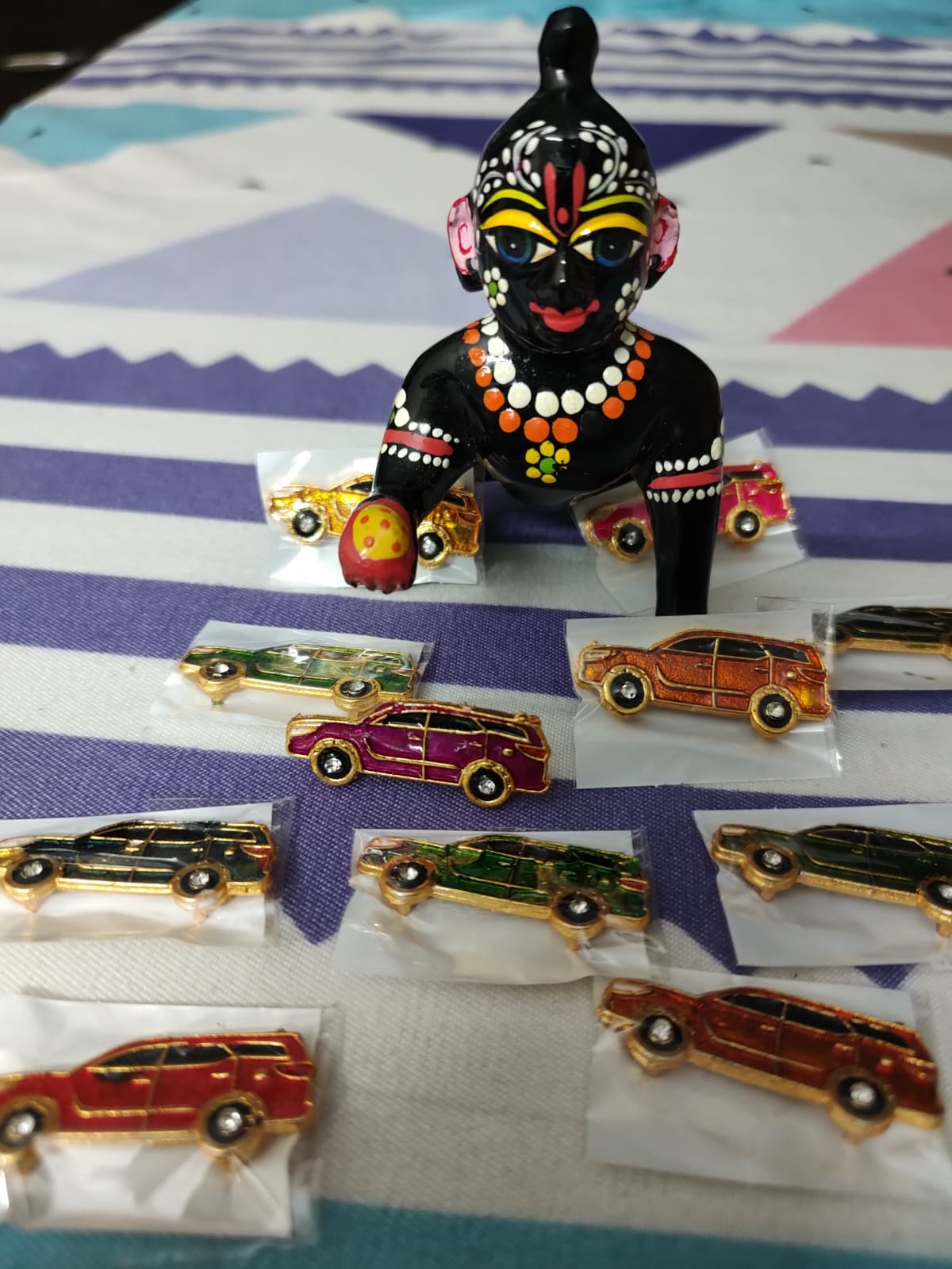 Fortuner Car (Toy) - Metal - Multicolor