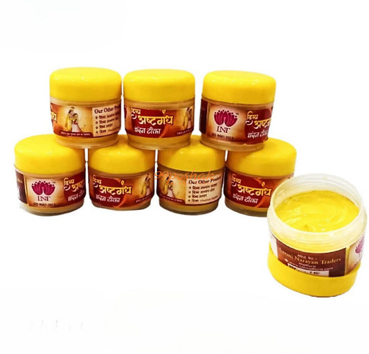 Yellow chandan paste for laddu gopal 1Pc