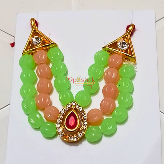 Kanha Ji Handmade Mala | Premium Laddu Gopal Necklace for Govardhan Puja, Janmashtami & Diwali