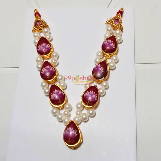Beautiful Krishna Ji Mala for Laddu Gopal | Premium Handmade Kanha Ji Necklace for Pooja