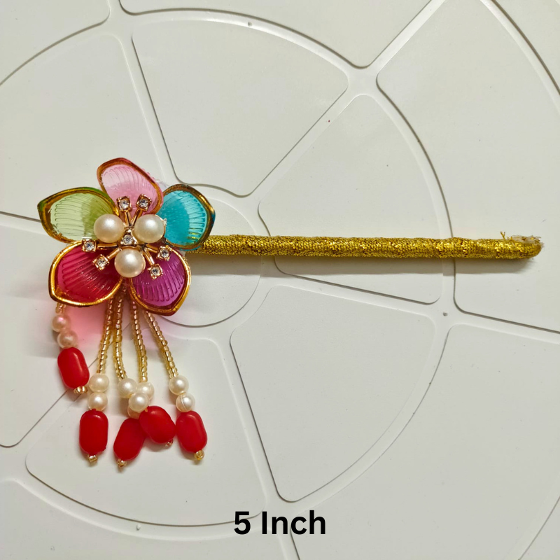 Decorative Kanha Ji Bansuri for Laddu Gopal Janmashtami Shringar