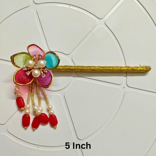 Decorative Kanha Ji Bansuri for Laddu Gopal Janmashtami Shringar