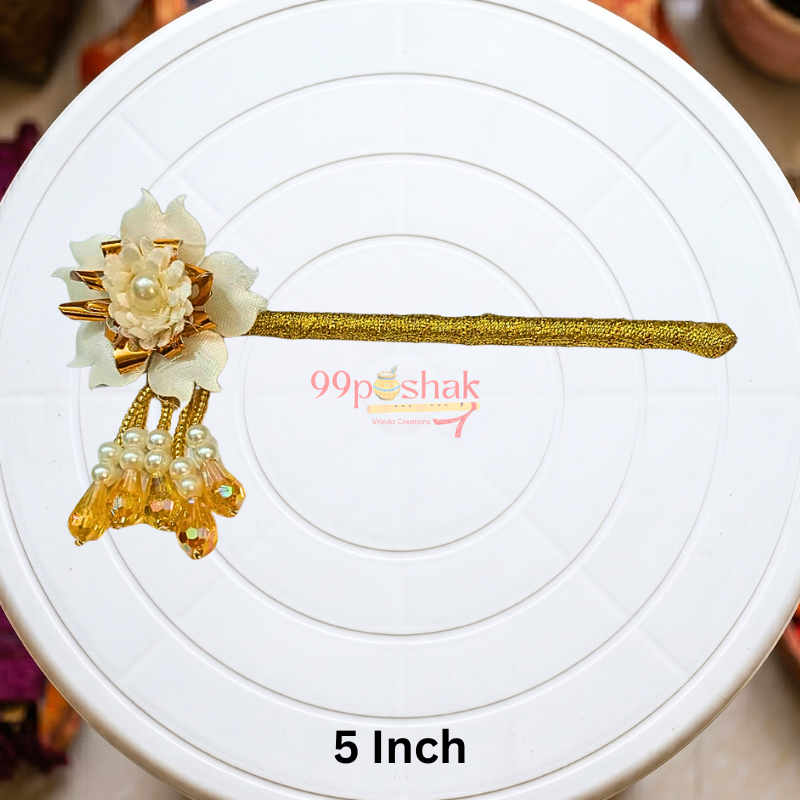 Krishna Bansuri for Laddu Gopal Dress and Festival Shringar