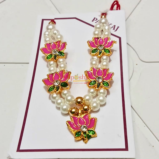 Laddu Gopal Designer Mala | Premium Kanha Ji Necklace for Diwali, Janmashtami & Govardhan Puja
