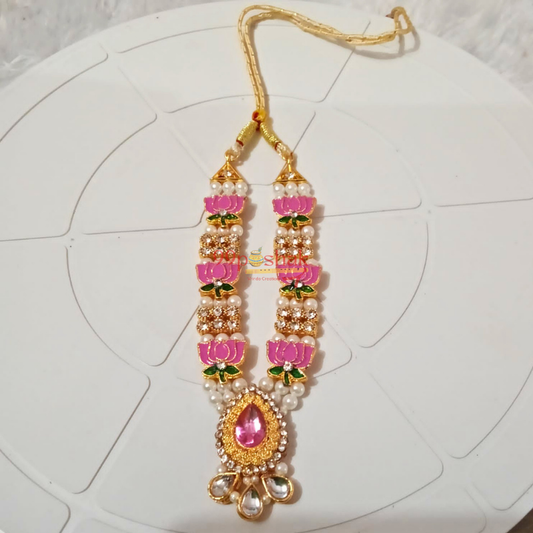 Krishna Ji Handmade Mala | Premium Laddu Gopal Necklace for Daily & Festive Shringar