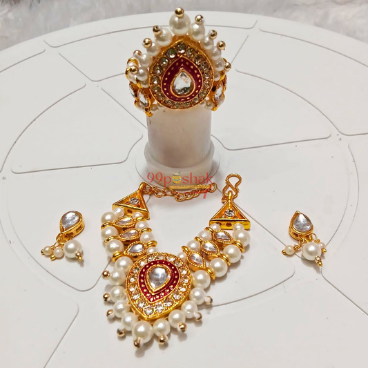 Premium Laddu Gopal Mala for Radha Krishna | Beautiful Handmade Necklace for Radhashtami & Janmashtami