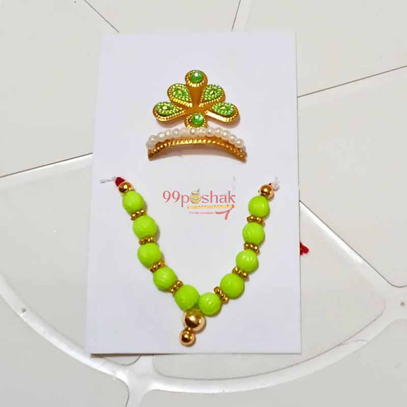 Beautiful Laddu Gopal Mala for Kanha Ji | Handmade Premium Necklace for Krishna Ji Decoration