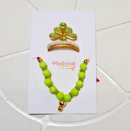 Beautiful Laddu Gopal Mala for Kanha Ji | Handmade Premium Necklace for Krishna Ji Decoration