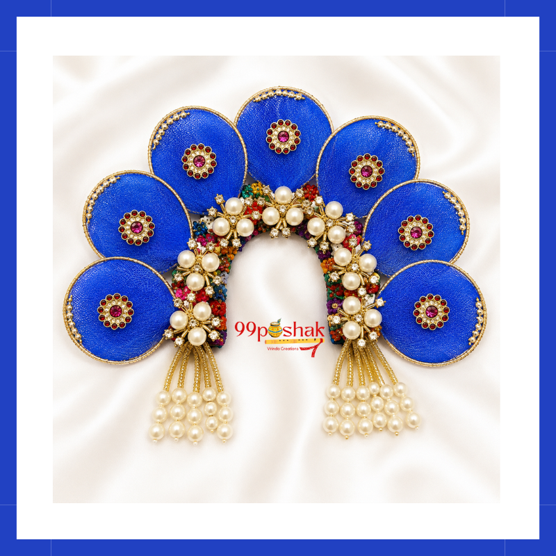 Laddu Gopal Janmashtami Chandrika Handmade Ring and Latkan