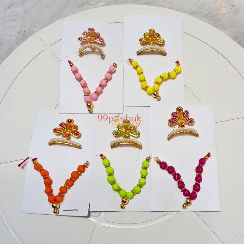 Designer Laddu Gopal Mala | Premium Handmade Necklace for Krishna Ji, Kanha Ji & Thakur Ji