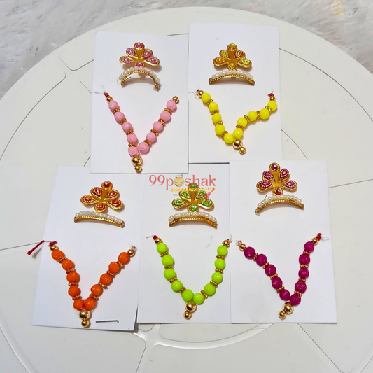 Designer Laddu Gopal Mala | Premium Handmade Necklace for Krishna Ji, Kanha Ji & Thakur Ji