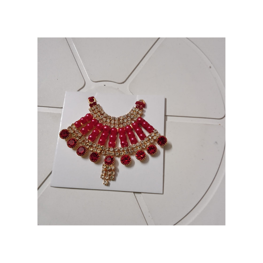 Laddu Gopal Handmade Mala | Premium Krishna Ji Necklace for Janmashtami & Festival Shringar