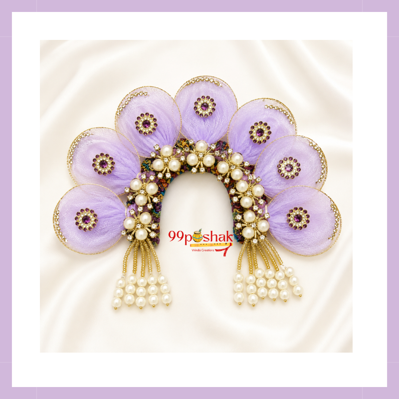 Laddu Gopal Janmashtami Chandrika Handmade Ring and Latkan