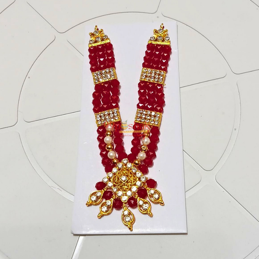 Laddu Gopal Premium Mala for Janmashtami, Diwali & Holi | Beautiful Handmade Krishna Ji Necklace