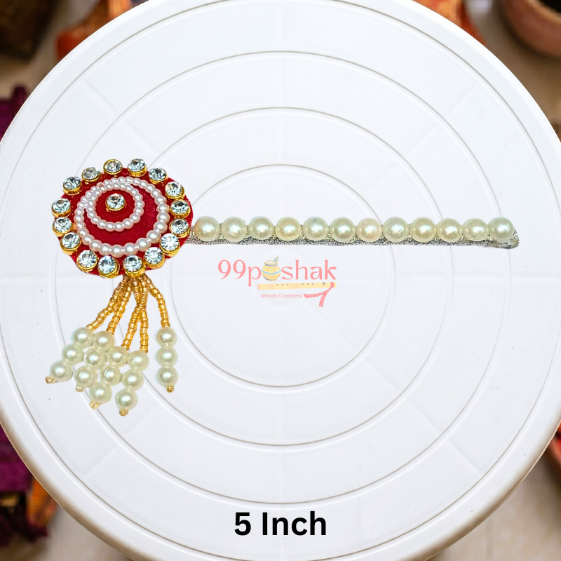 Golden Stick Laddu Gopal Bansuri for Thakur Ji Pooja Decoration