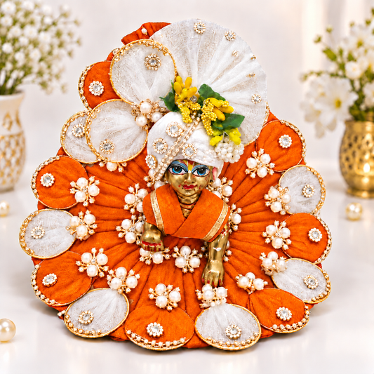 Laddu Gopal Festival Dress – Diwali Special Poshak Orange