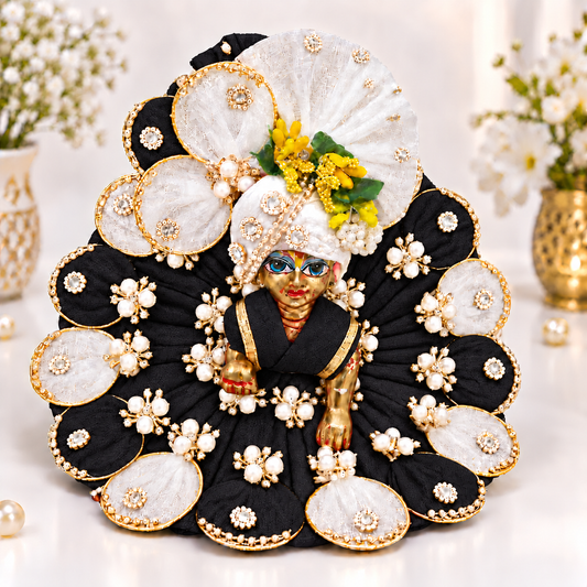 Laddu Gopal Diwali Dress – Festive Kanha Ji Poshak Black