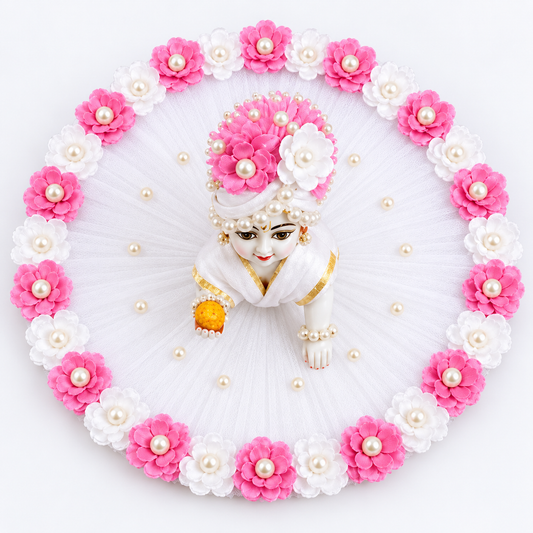 Laddu Gopal New Diwali Dress - Fancy Kanha Ji Poshak Pink