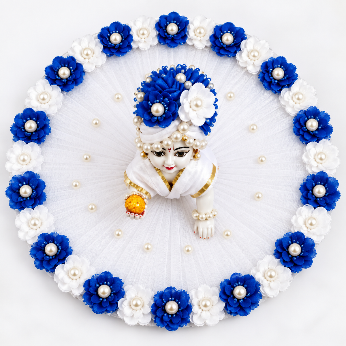 Krishna Ji Diwali Poshak – Attractive Laddu Gopal Dress Blue