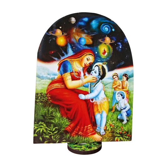 Wooden Decorative Cutouts for Laddu Gopal Ji (6Inch)