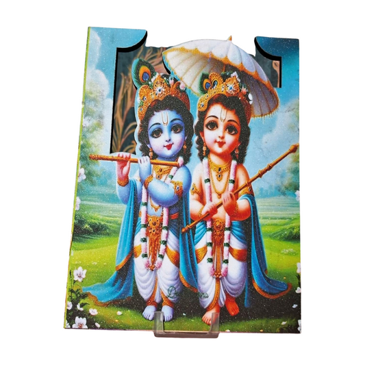 Wooden Cutouts for Laddu Gopal Ji Janmashtami Décor