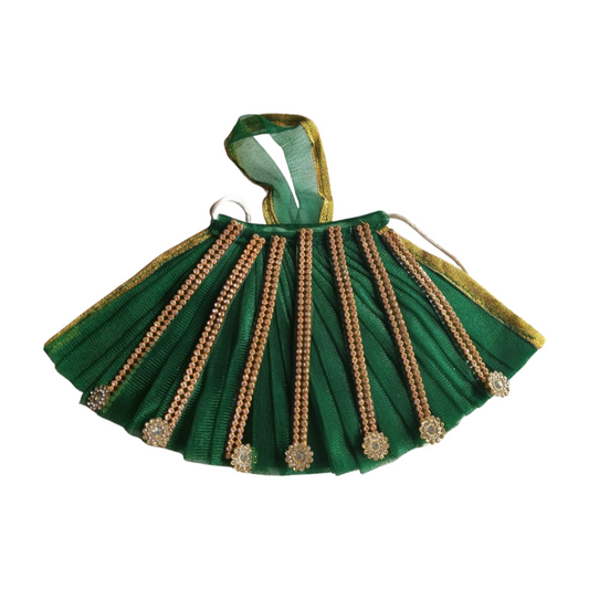 Hariyali Teej special green Mata Rani Dress