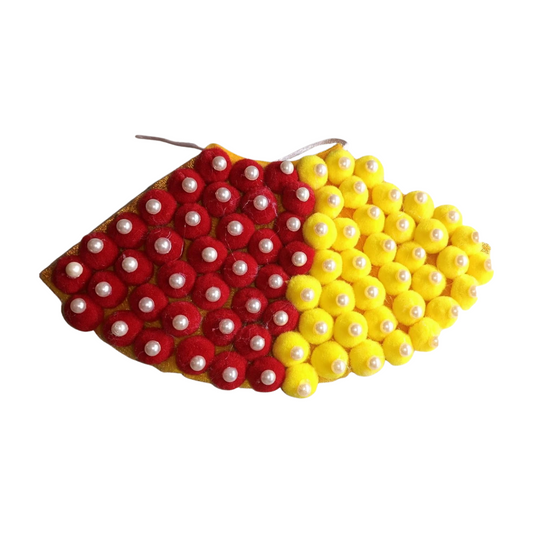 Yellow & red Mata Rani Fancy Dress