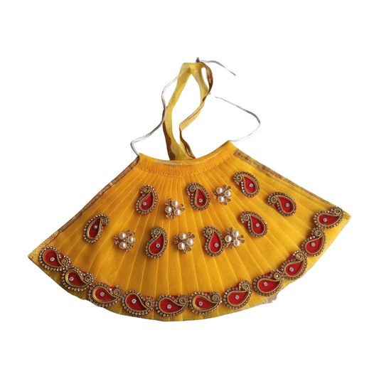 Yellow Mata Rani Fancy Dress