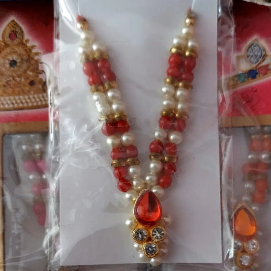 M17 - Laddu Gopal Mala Necklace Jewellery Set