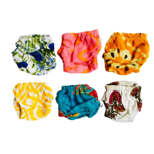 Nekkar / Shorts / Underpants for Laddu Gopal / Kanha Ji - Hosri Fabric (MultiColor - 1 Pc)