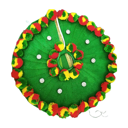 Teej special Green Poshak with Pagdi for Laddu Gopal ji