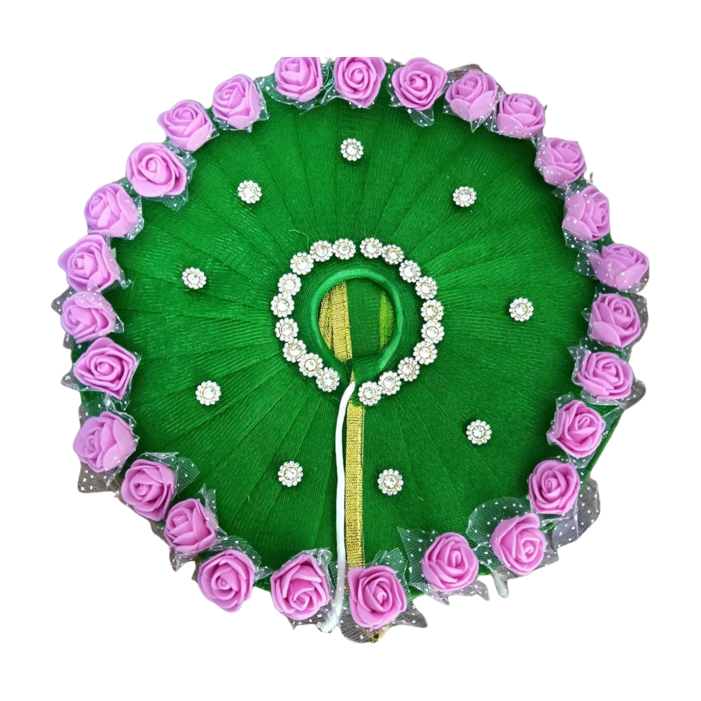 Teej special Green Poshak with Pagdi for Laddu Gopal ji