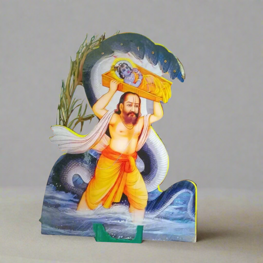Vasudev Wooden Cutouts for Laddu Gopal Ji decor