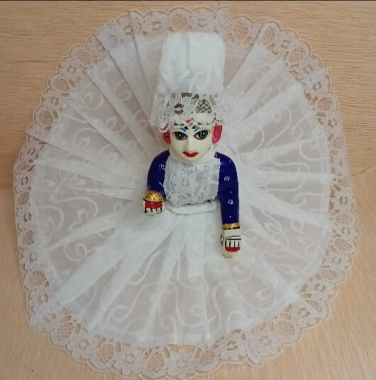 White Laddu Gopal Dress