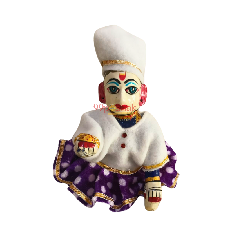 Woollen Kurta Dhoti Set for Laddu Gopal - Single Pc - Mix Color