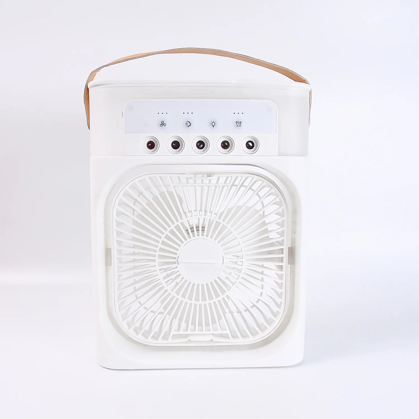 Portable Air Cooler Fan with 7-Color Light – Laddu Gopal Personal AC Fan