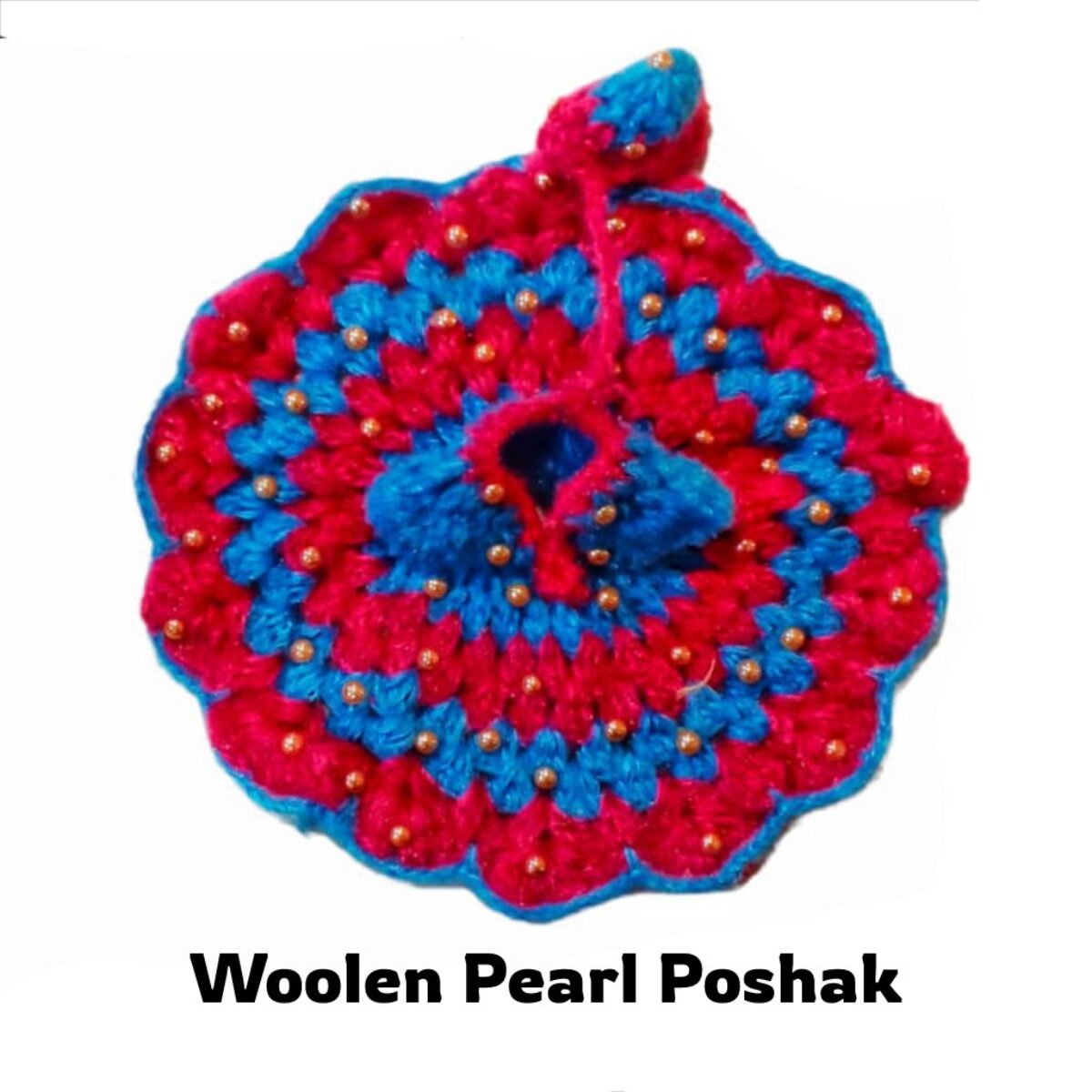Buy Woolen Plain Dress - Laddu Gopal / Kanha Ji (1 Pc) | COD Available |  99poshak